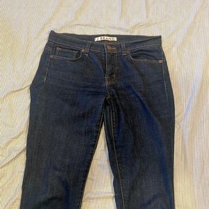 𝅺J BRAND PURE SKINNY LEG BLUE JEANS SIZE 27